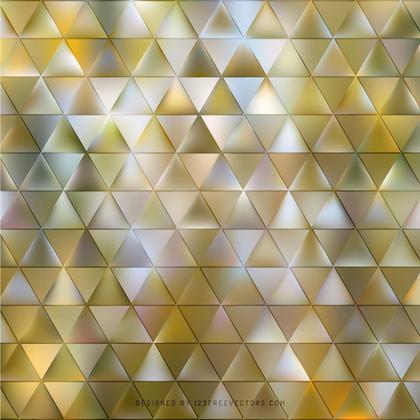 Green Triangle Vector Background