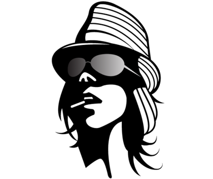 Fashion Girl Vector Clip Art