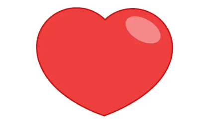 Red Heart Vector Image