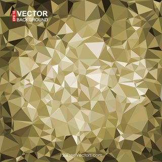 Olive Green Polygonal Triangular Background Template