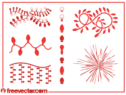 Free Christmas Light Vector
