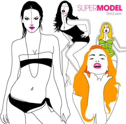 Fashion Models Vector Pack Free