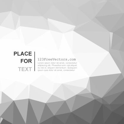 Dark Grey Geometric Polygon Background Image