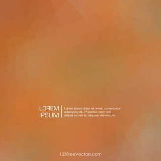 Brown Abstract Geometric Polygon Background Vector