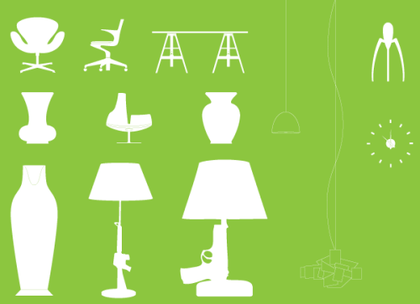 Modern Furniture Vector Free
