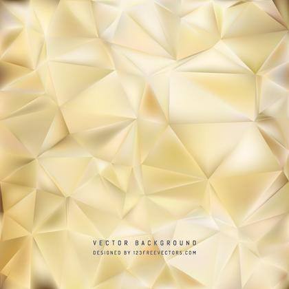 Free Beige Polygonal Background Template Vector Graphic