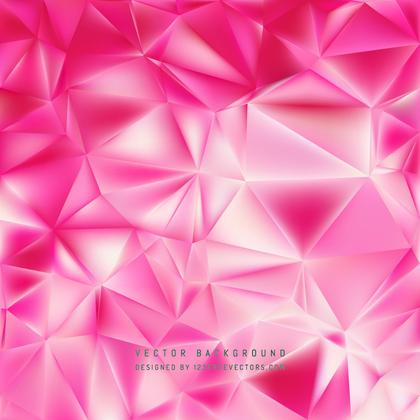 Free Pink Polygon Background Template Design