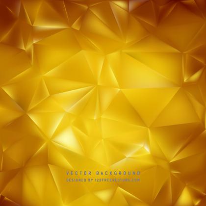 Free Gold Geometric Polygon Background Graphic