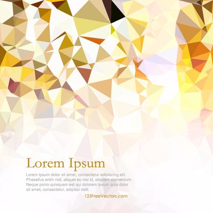 Free Abstract Light Color Polygonal Background Template Vector Art