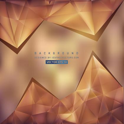 Free Brown Triangle Background Vector Art