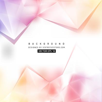 Free Light Color Triangle Background Pattern Vector Image