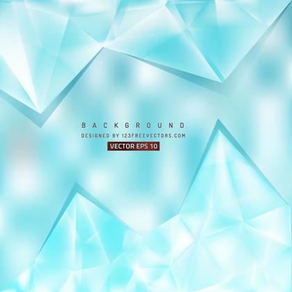 Free Blue and White Triangle Background Pattern Illustrator