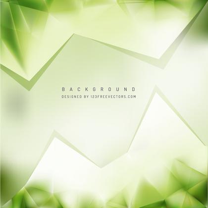 Free Green and White Triangle Background Graphic