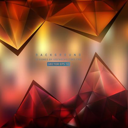 Free Black Red and Orange Triangle Background Pattern Graphic