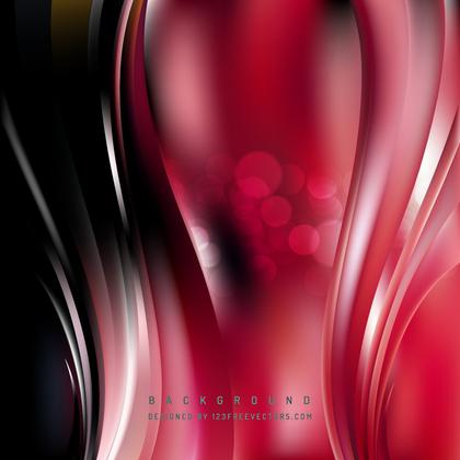 Free Red and Black Vertical Wavy Background Image