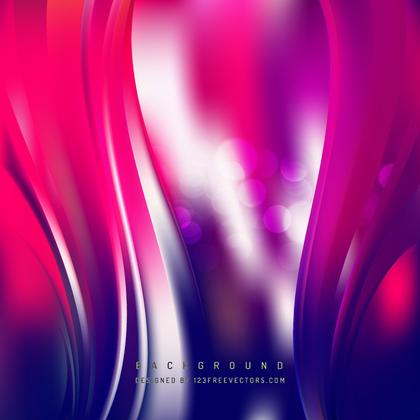 Free Abstract Pink and Blue Vertical Wave Background Image