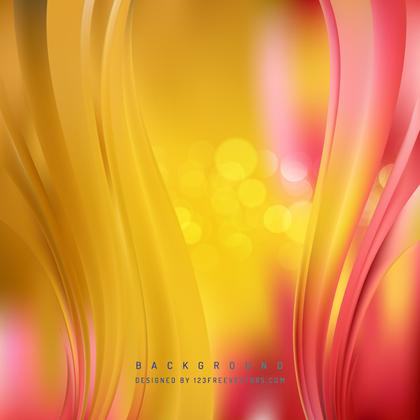 Free Abstract Pink and Gold Vertical Wavy Background Illustrator