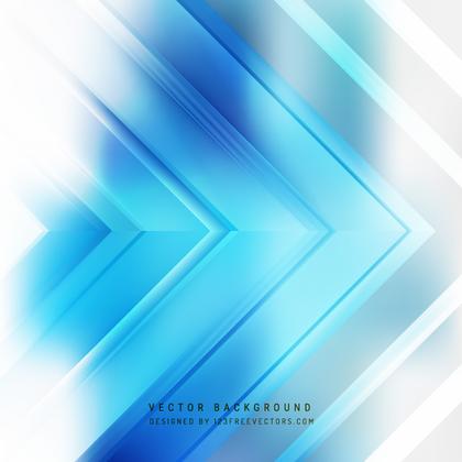 Free Blue and White Arrow Background Image