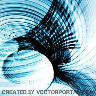 Blue Abstract Design Background