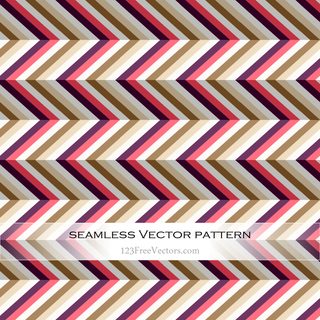 Colorful Zig Zag Pattern Background Vector