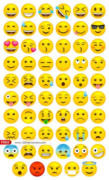 Whatsapp Emoji Vector Free Download