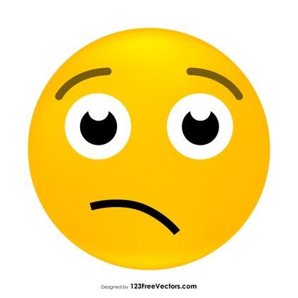 Confused Smiley Face