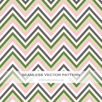 Zigzag Chevron Pattern Illustration