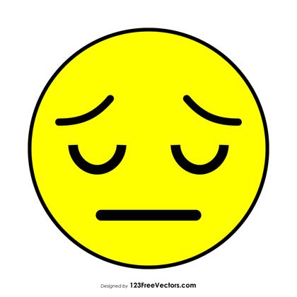 Pensive Face Emoji