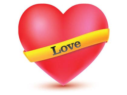 Free Love Heart Vector