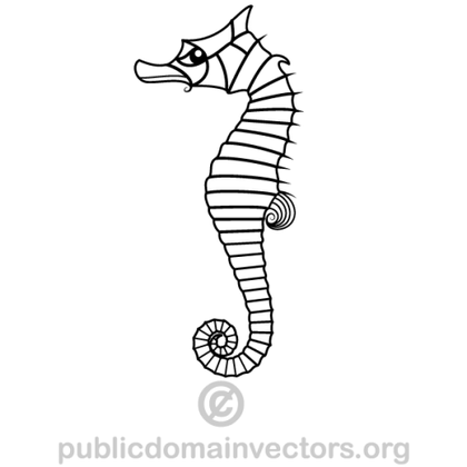 Seahorse Vector Art