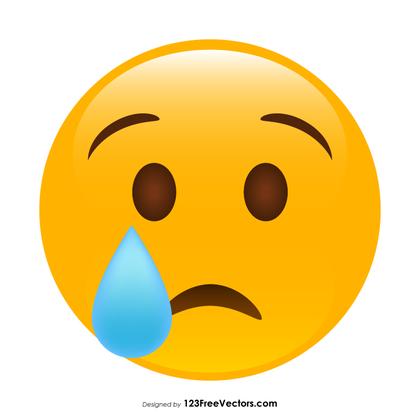 Crying Face Emoji