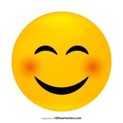 Smiling Face with Smiling Eyes Emoji