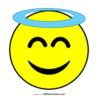 Smiling Face with Halo Emoji