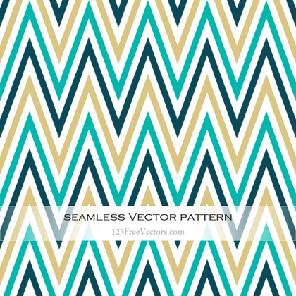 Colorful Zigzag Seamless Pattern