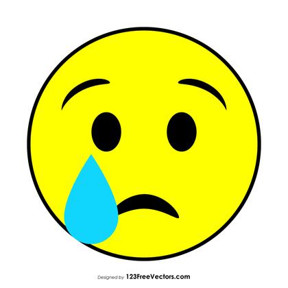 Crying Smiley Face