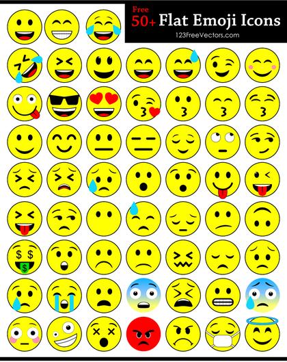Emotional Faces: A Sweeping Collection of Vector Emoji Icons
