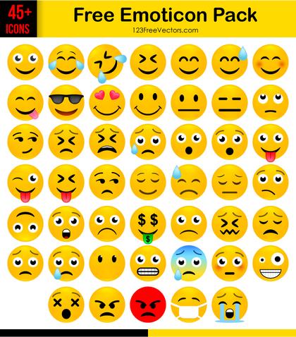 Emotional Faces: A Sweeping Collection of Vector Emoji Icons
