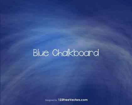Blue Chalkboard