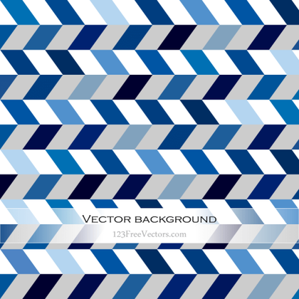 Abstract Blue Chevron Background