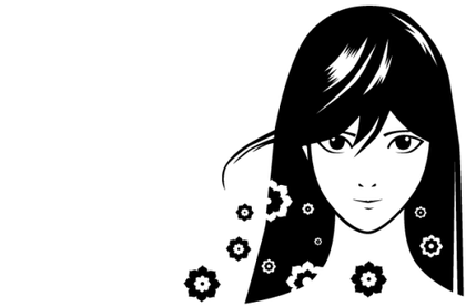 Free Manga Girl Vector