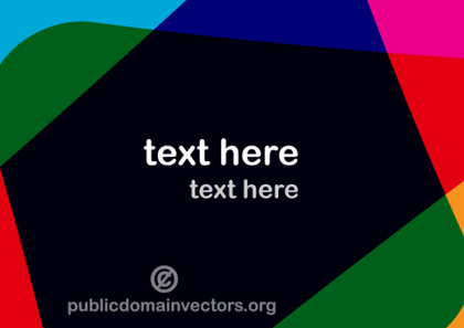 Vector Background with Space for Text
