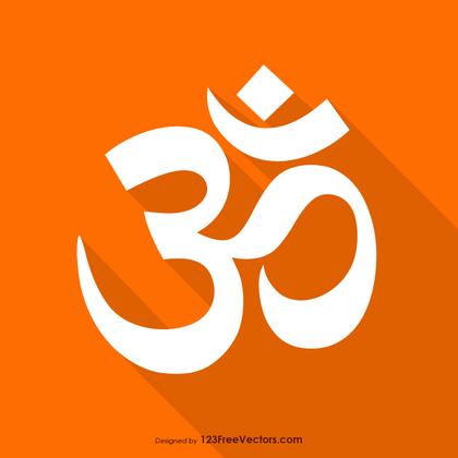 Om Symbol Background