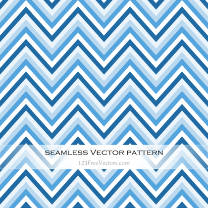 Blue Chevron Pattern Background Illustration