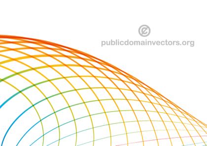 Colorful Lines Vector Background