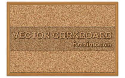 Free Cork Board Vector