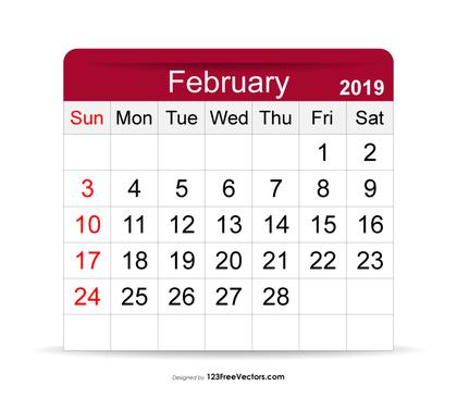 February 2019 Calendar