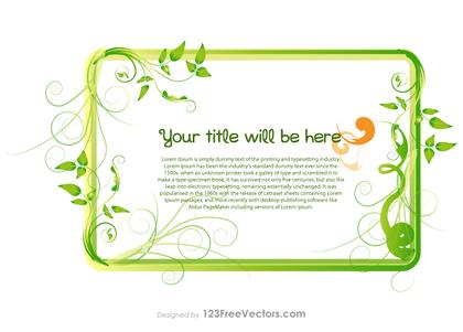An Exceptional Array of Eco-green Leaf Vector Designs and Calendars