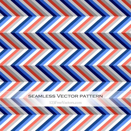 Colorful Zigzag Pattern Background