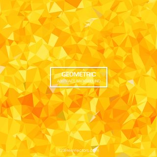 Polygonal Amber Pattern Background