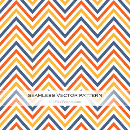 Colorful Chevron Pattern Background